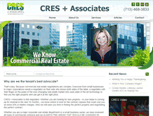 Tablet Screenshot of cresrealestate.com